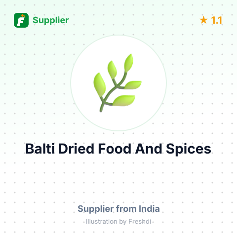 Balti Dried Food And Spices  – summary card, no photo uploaded yet