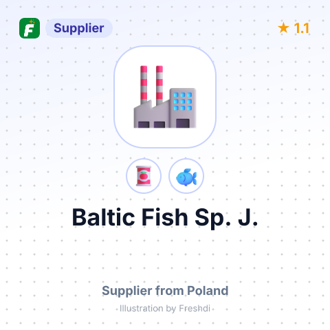 Baltic Fish Sp. J. – summary card, no photo uploaded yet