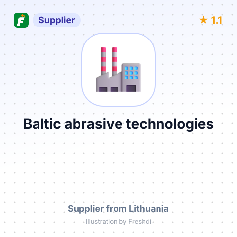 Baltic abrasive technologies – summary card, no photo uploaded yet