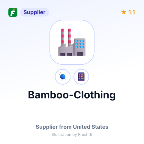 Bamboo-Clothing – summary card, no photo uploaded yet