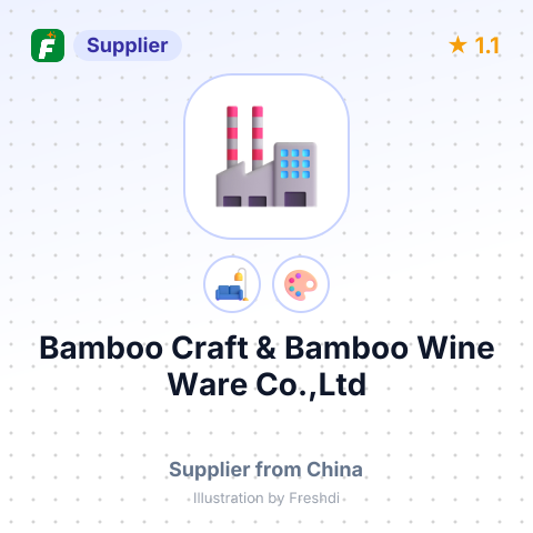 Bamboo Craft & Bamboo Wine Ware Co.,Ltd – summary card, no photo uploaded yet