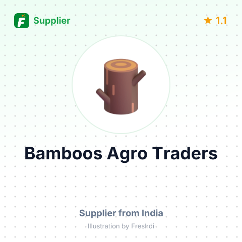 Bamboos Agro Traders  – summary card, no photo uploaded yet