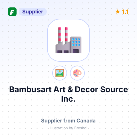 Bambusart Art & Decor Source Inc. – summary card, no photo uploaded yet