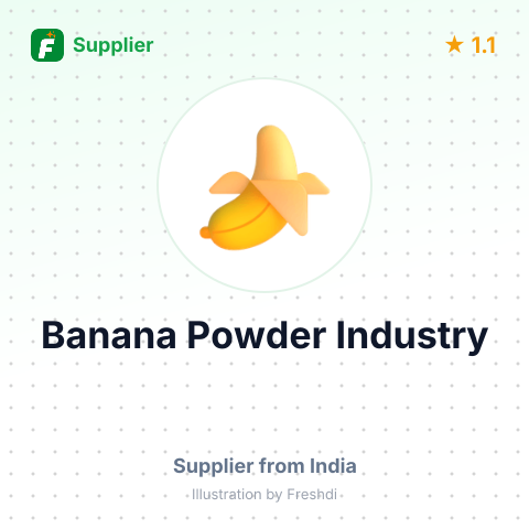 Banana Powder Industry  – summary card, no photo uploaded yet