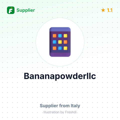 Bananapowderllc  – summary card, no photo uploaded yet