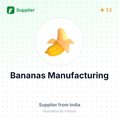 Bananas Manufacturing  – summary card, no photo uploaded yet