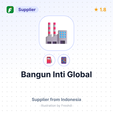 Bangun Inti Global – summary card, no photo uploaded yet