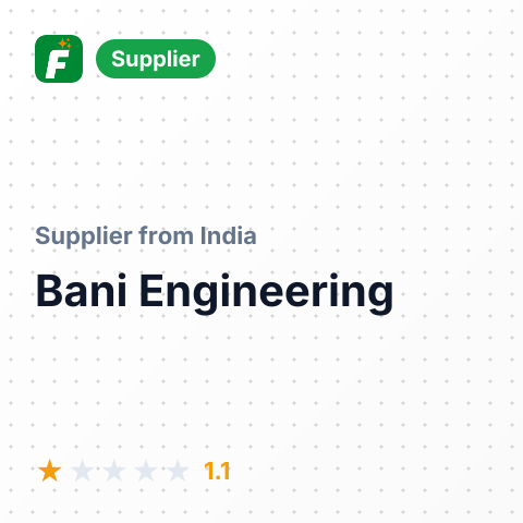 Bani Engineering  – summary card, no photo uploaded yet