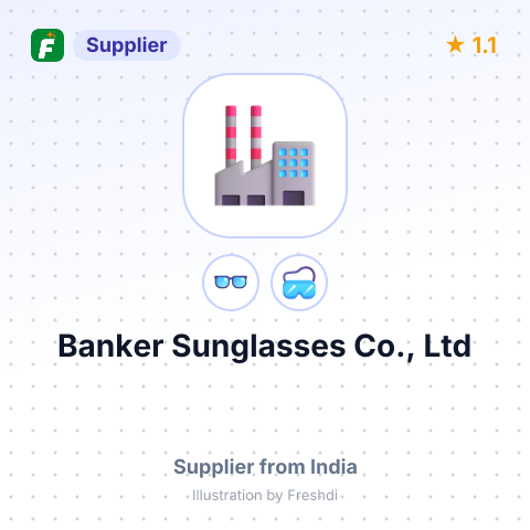 Banker Sunglasses Co., Ltd – summary card, no photo uploaded yet