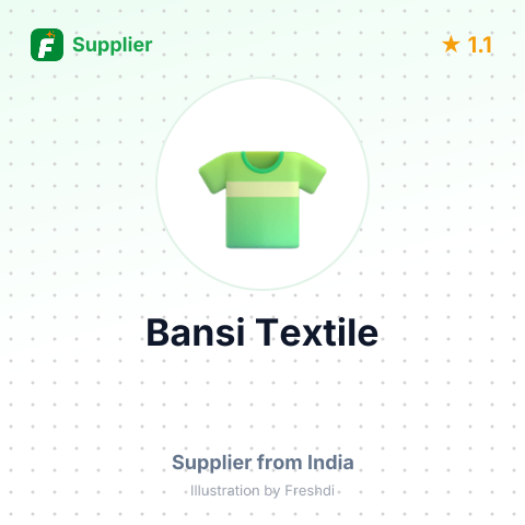 Bansi Textile – summary card, no photo uploaded yet