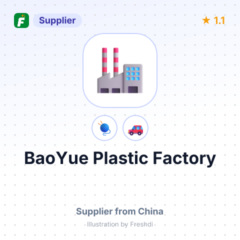 BaoYue Plastic Factory – summary card, no photo uploaded yet