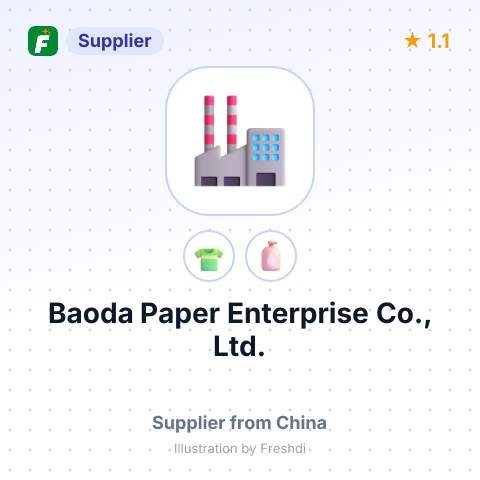 Baoda Paper Enterprise Co., Ltd. – summary card, no photo uploaded yet