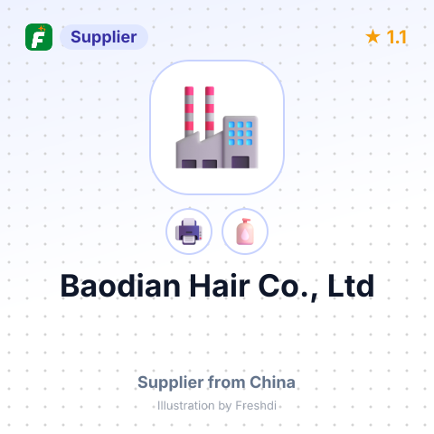Baodian Hair Co., Ltd – summary card, no photo uploaded yet