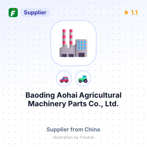 Baoding Aohai Agricultural Machinery Parts Co., Ltd. – summary card, no photo uploaded yet
