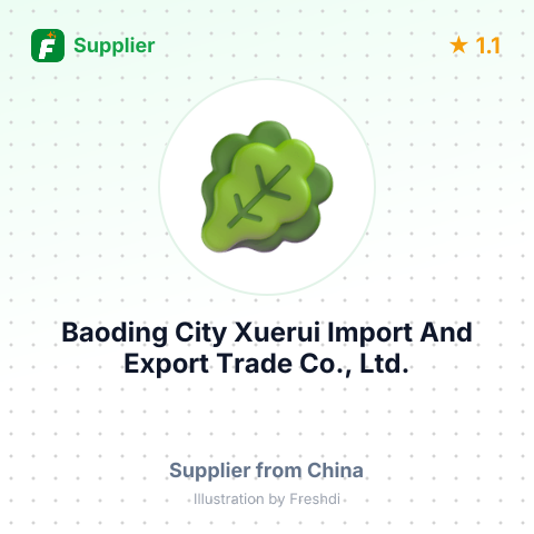 Baoding City Xuerui Import And Export Trade Co., Ltd. – summary card, no photo uploaded yet