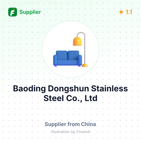 Baoding Dongshun Stainless Steel Co., Ltd – summary card, no photo uploaded yet