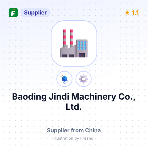 Baoding Jindi Machinery Co., Ltd. – summary card, no photo uploaded yet