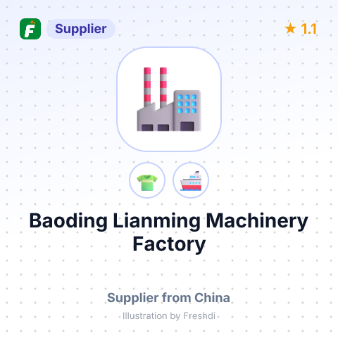 Baoding Lianming Machinery Factory – summary card, no photo uploaded yet