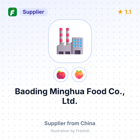 Baoding Minghua Food Co., Ltd.  – summary card, no photo uploaded yet