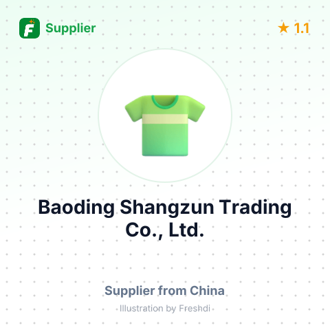 Baoding Shangzun Trading Co., Ltd. – summary card, no photo uploaded yet
