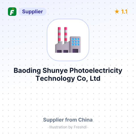 Baoding Shunye Photoelectricity Technology Co, Ltd – summary card, no photo uploaded yet