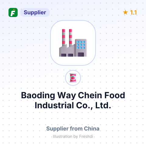 Baoding Way Chein Food Industrial Co., Ltd. – summary card, no photo uploaded yet