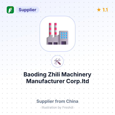 Baoding Zhili Machinery Manufacturer Corp.ltd – summary card, no photo uploaded yet