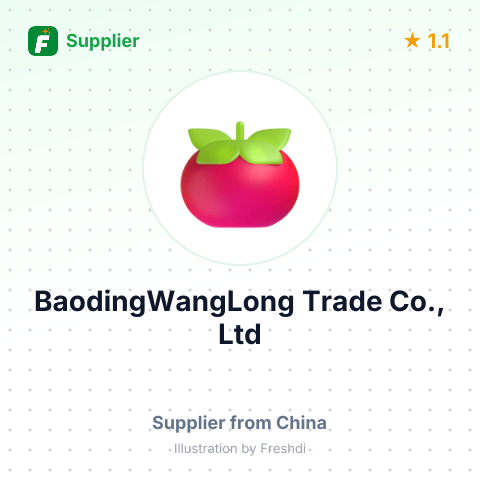 BaodingWangLong Trade Co., Ltd – summary card, no photo uploaded yet