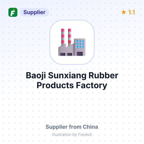 Baoji Sunxiang Rubber Products Factory – summary card, no photo uploaded yet