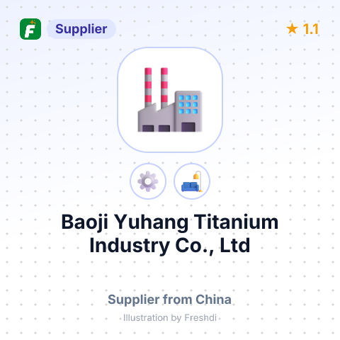 Baoji Yuhang Titanium Industry Co., Ltd – summary card, no photo uploaded yet