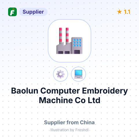 Baolun Computer Embroidery Machine Co Ltd – summary card, no photo uploaded yet