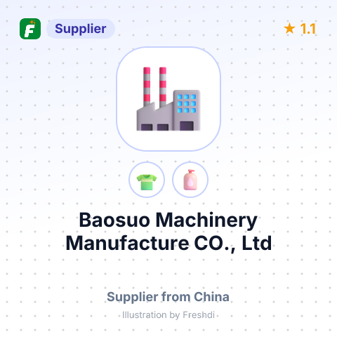 Baosuo Machinery Manufacture CO., Ltd – summary card, no photo uploaded yet