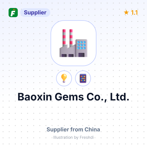 Baoxin Gems Co., Ltd. – summary card, no photo uploaded yet