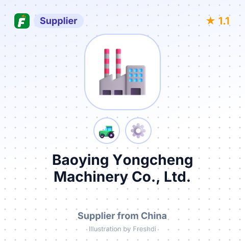 Baoying Yongcheng Machinery Co., Ltd. – summary card, no photo uploaded yet