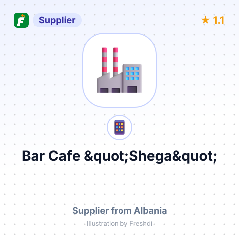 Bar Cafe "Shega" – summary card, no photo uploaded yet