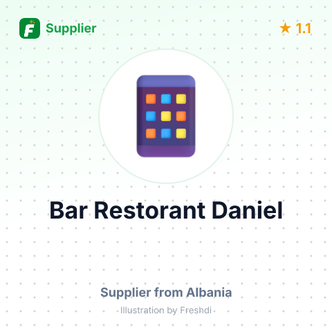 Bar Restorant Daniel – summary card, no photo uploaded yet