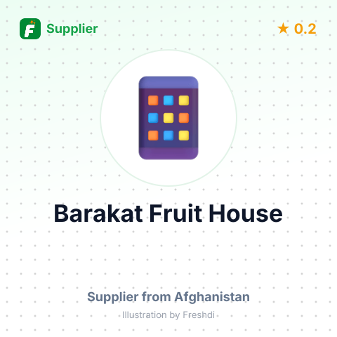 Barakat Fruit House – summary card, no photo uploaded yet