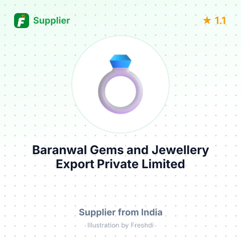 Baranwal Gems and Jewellery Export Private Limited – summary card, no photo uploaded yet