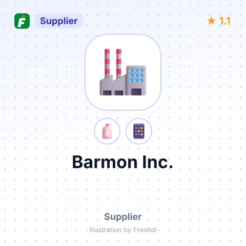 Barmon Inc. – summary card, no photo uploaded yet