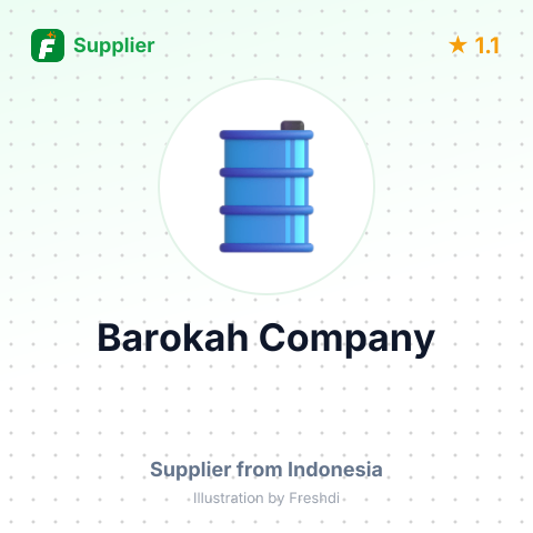 Barokah Company – summary card, no photo uploaded yet