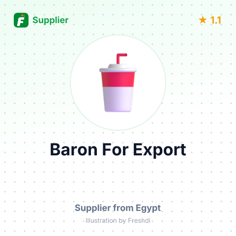 Baron For Export  – summary card, no photo uploaded yet