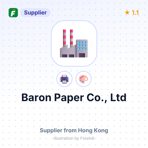 Baron Paper Co., Ltd – summary card, no photo uploaded yet