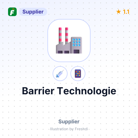 Barrier Technologie – summary card, no photo uploaded yet