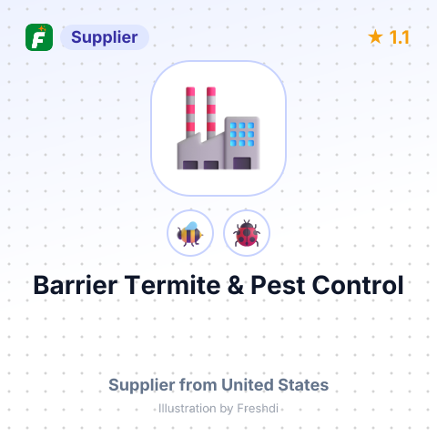 Barrier Termite & Pest Control – summary card, no photo uploaded yet