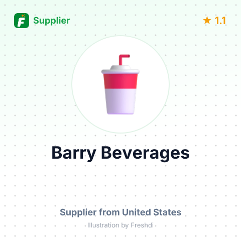 Barry Beverages – summary card, no photo uploaded yet