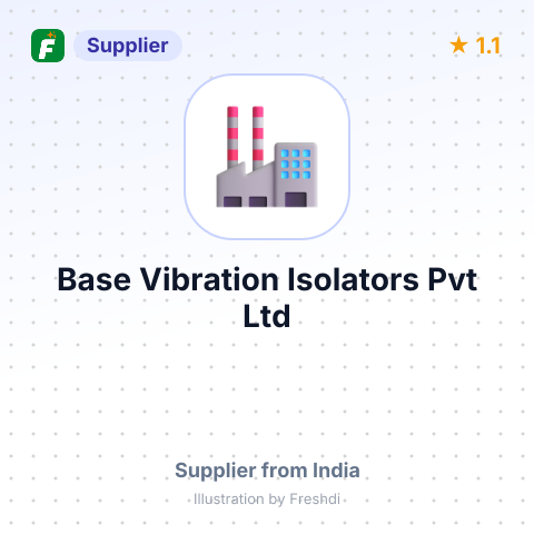 Base Vibration Isolators Pvt Ltd – summary card, no photo uploaded yet