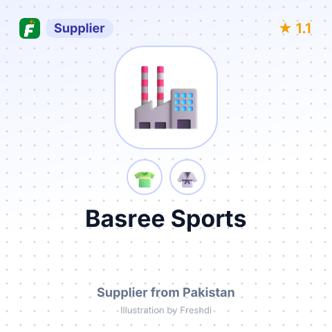 Basree Sports – summary card, no photo uploaded yet