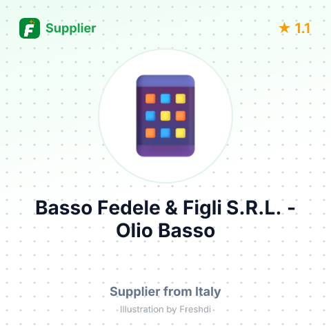 Basso Fedele & Figli S.R.L. - Olio Basso – summary card, no photo uploaded yet