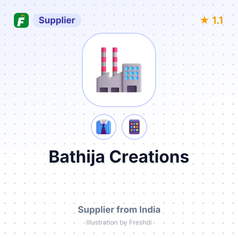 Bathija Creations – summary card, no photo uploaded yet