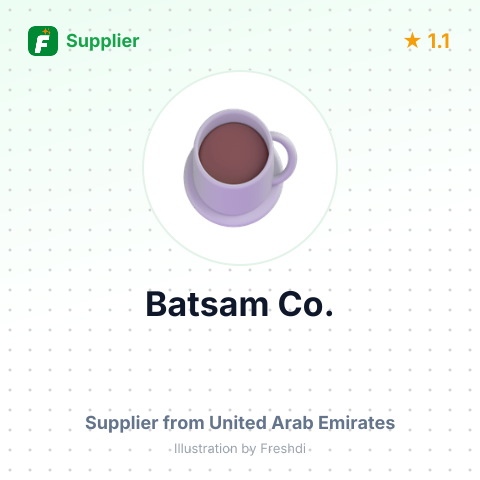 Batsam Co.  – summary card, no photo uploaded yet